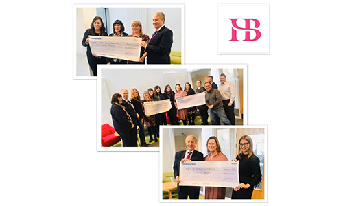 HB Accountants Ambition cheque presentation HB Accountants Ambition cheque presentation